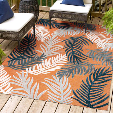 Montego High-low Tropical Palm Indoor/Outdoor Area Rug